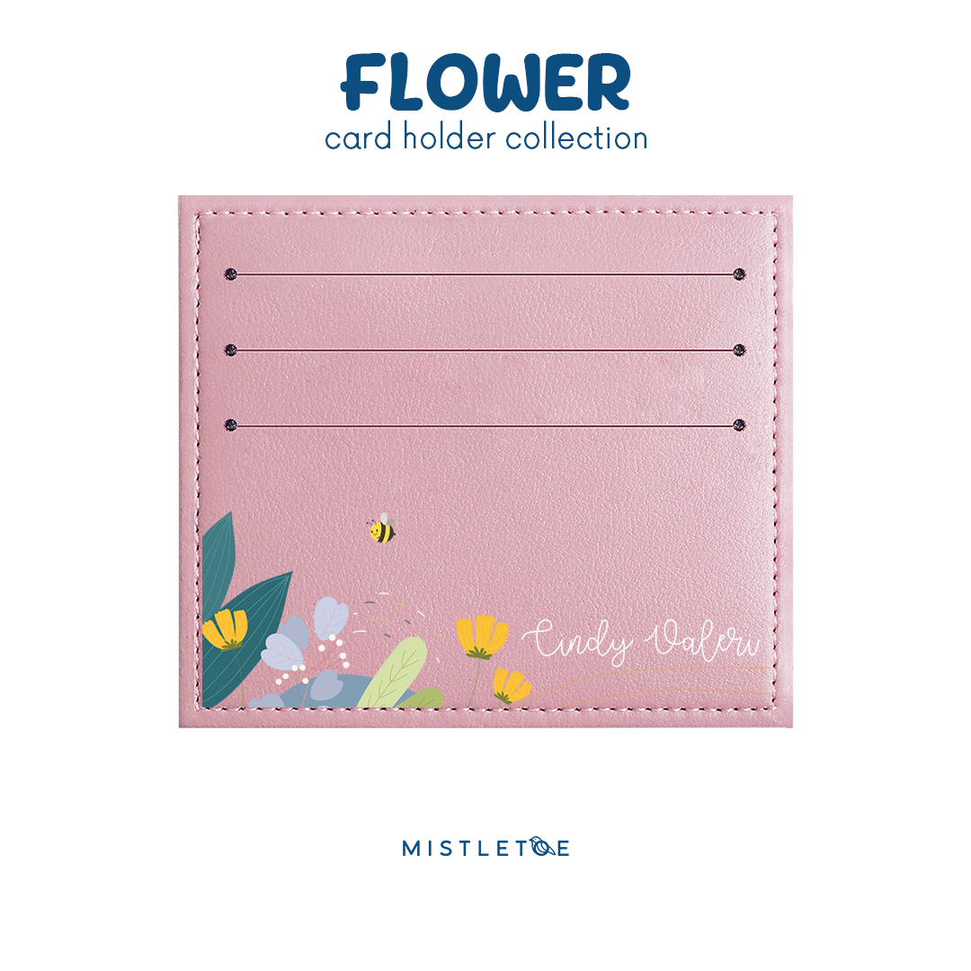 Flower Bee - Card Holder