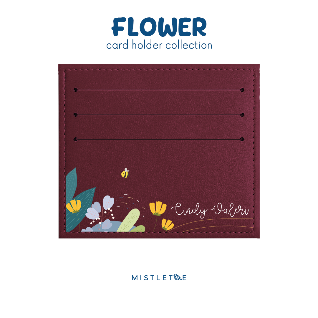 Flower Bee - Card Holder