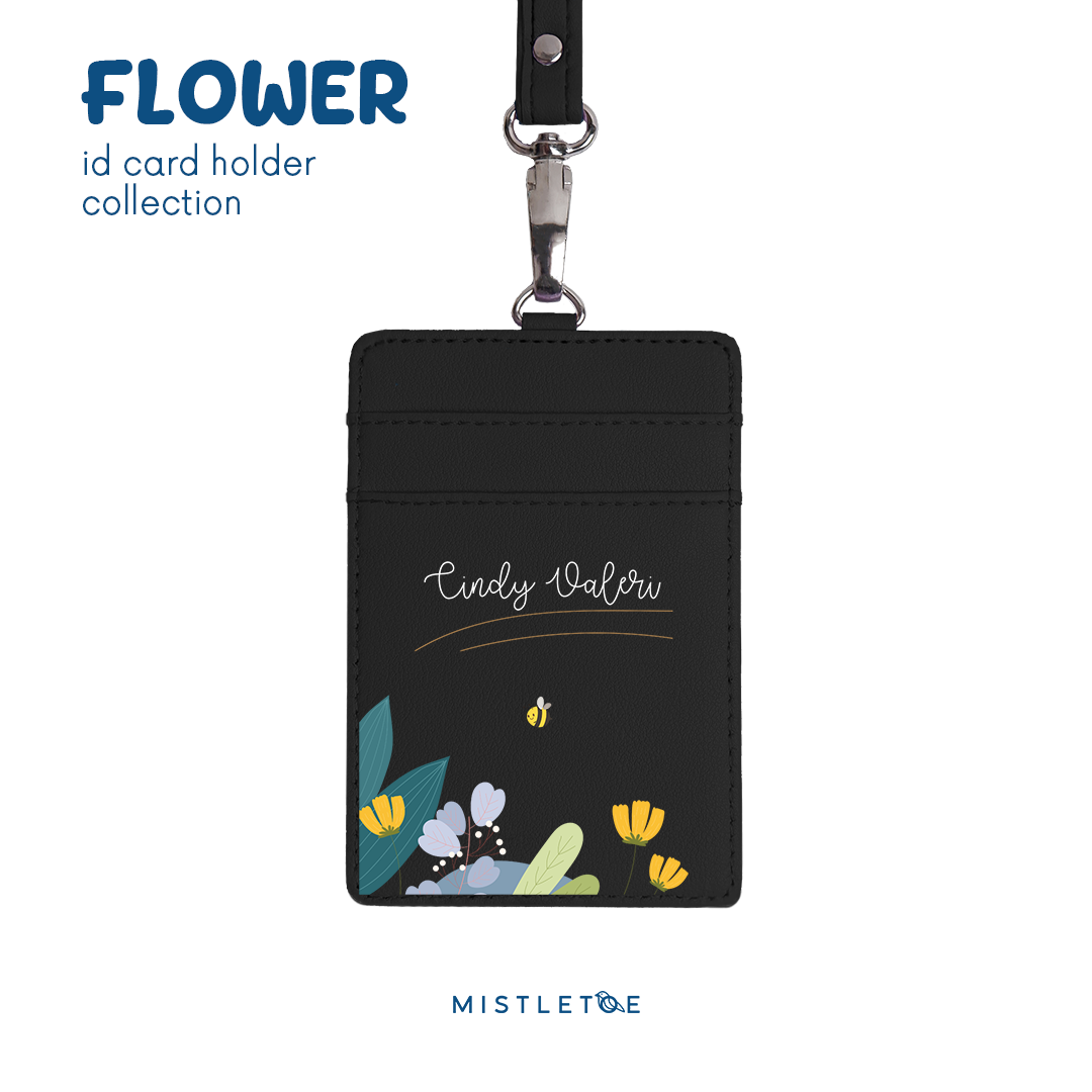 Flower Bee - ID Card Holder | Lanyard