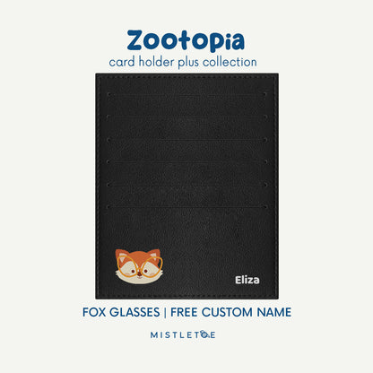 Fox Glasses - Card Holder Plus