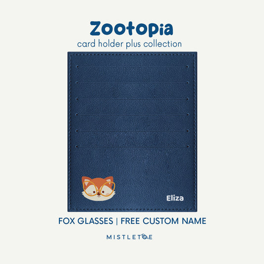 Fox Glasses - Card Holder Plus