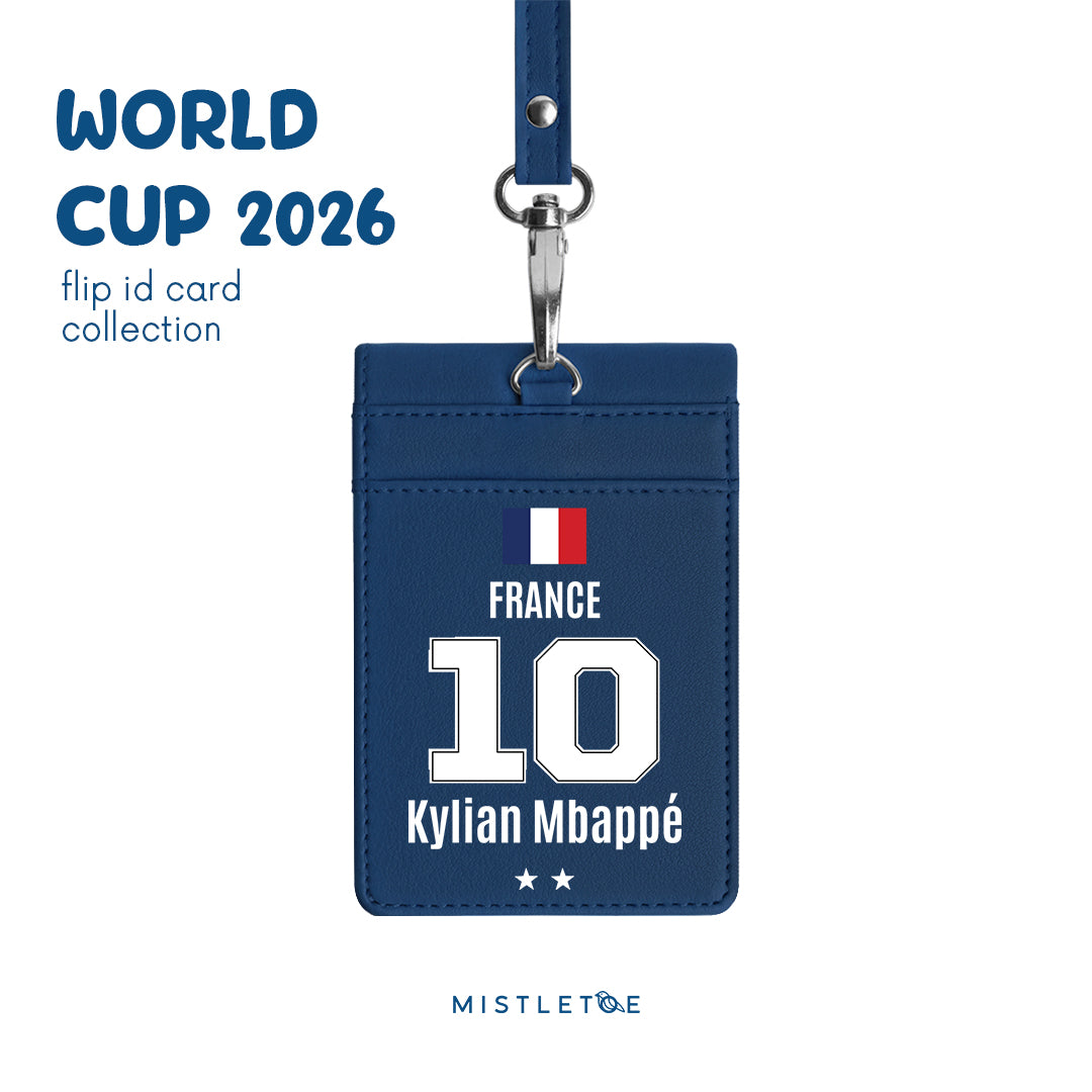 France - Flip ID Card | Lanyard