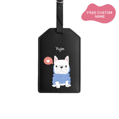 Frenchie - Luggage Tag