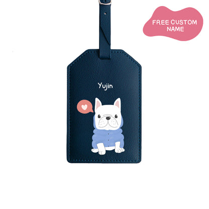 Frenchie - Luggage Tag