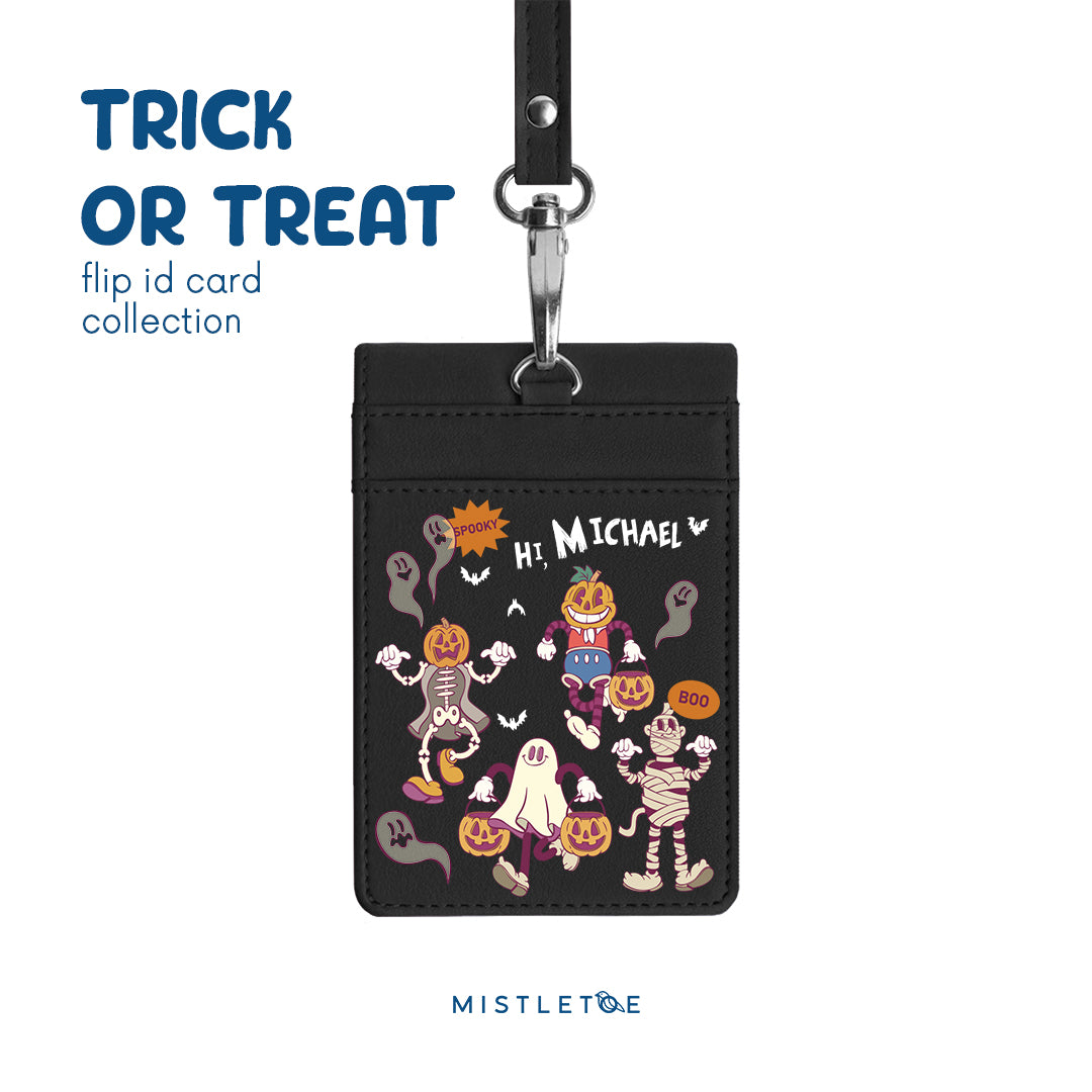 Ghostly Gang- Flip ID Card | Lanyard