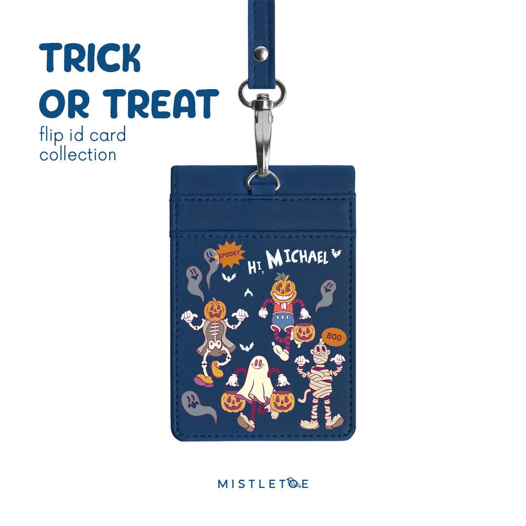 Ghostly Gang- Flip ID Card | Lanyard