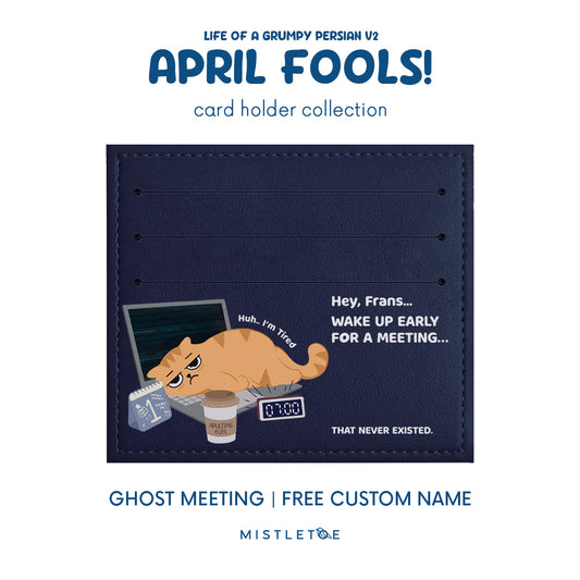Ghost Meeting - Card Holder