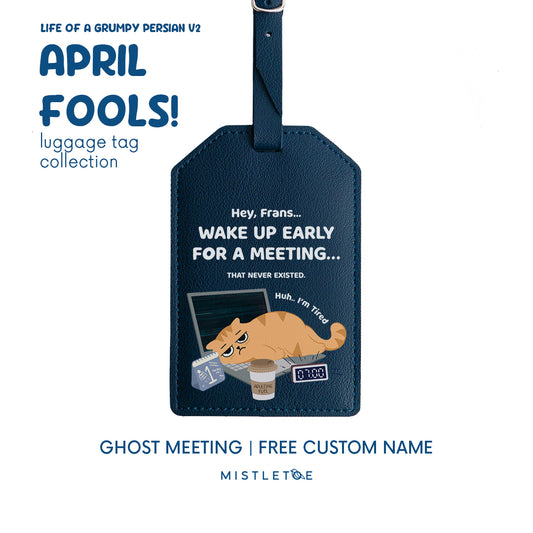 Ghost Meeting - Luggage Tag