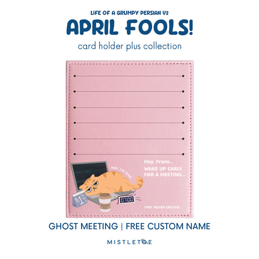 Ghost Meeting - Card Holder Plus