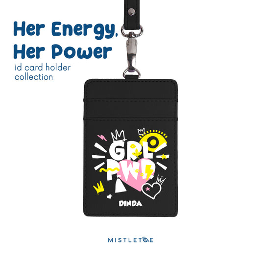 Girl Power - ID Card Holder | Lanyard