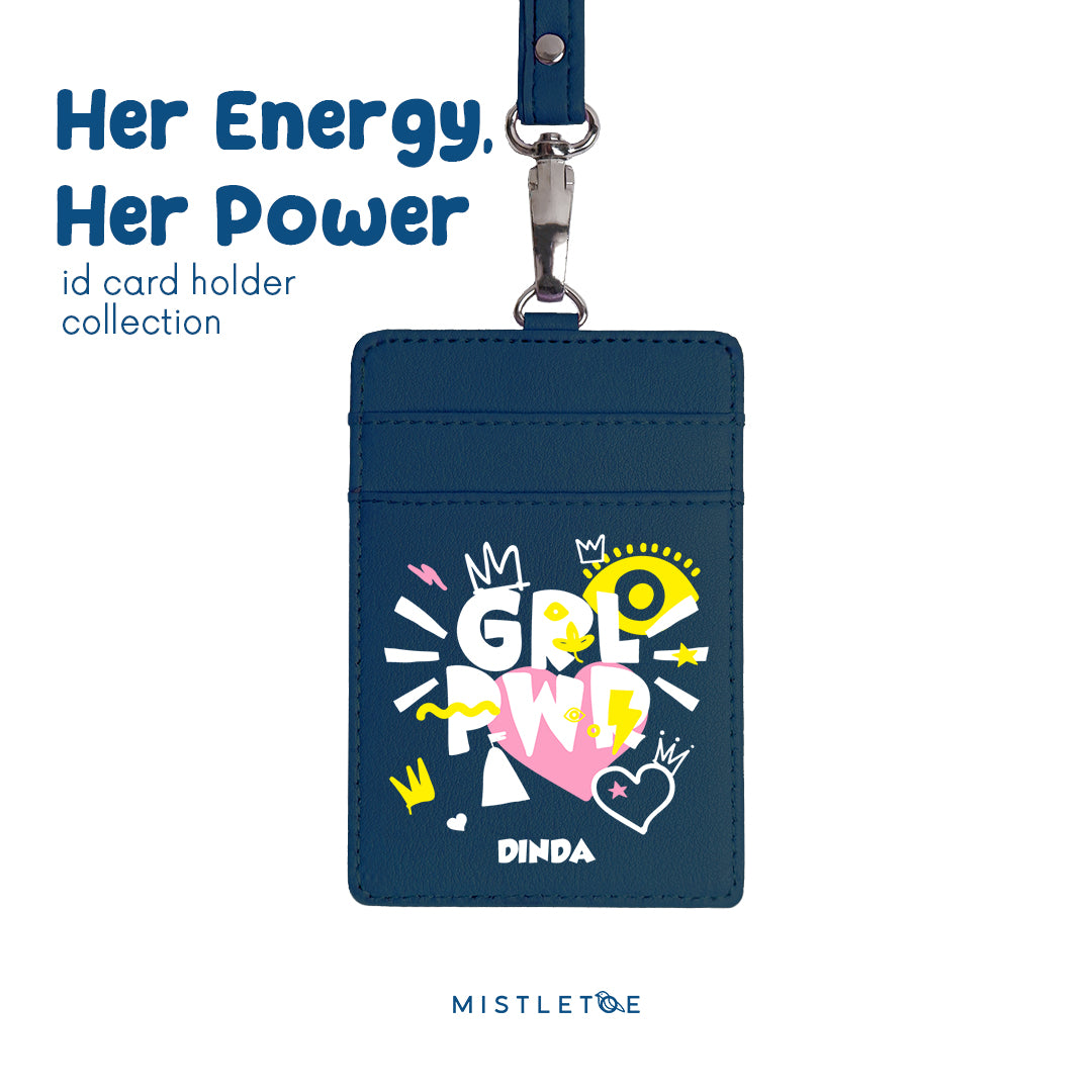 Girl Power - ID Card Holder | Lanyard