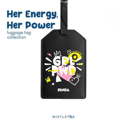 Girl Power - Luggage Tag