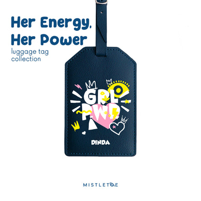 Girl Power - Luggage Tag