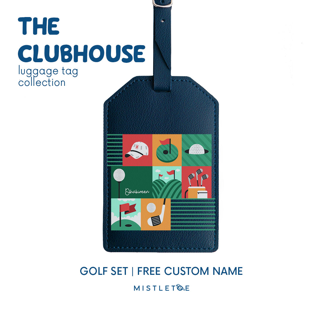 Golf Set - Luggage Tag