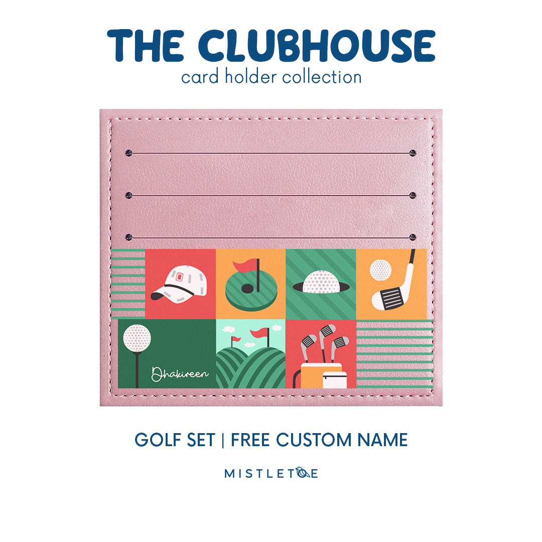 Golf Set - Card Holder