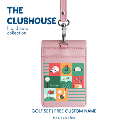 Golf Set - Flip ID Card | Lanyard