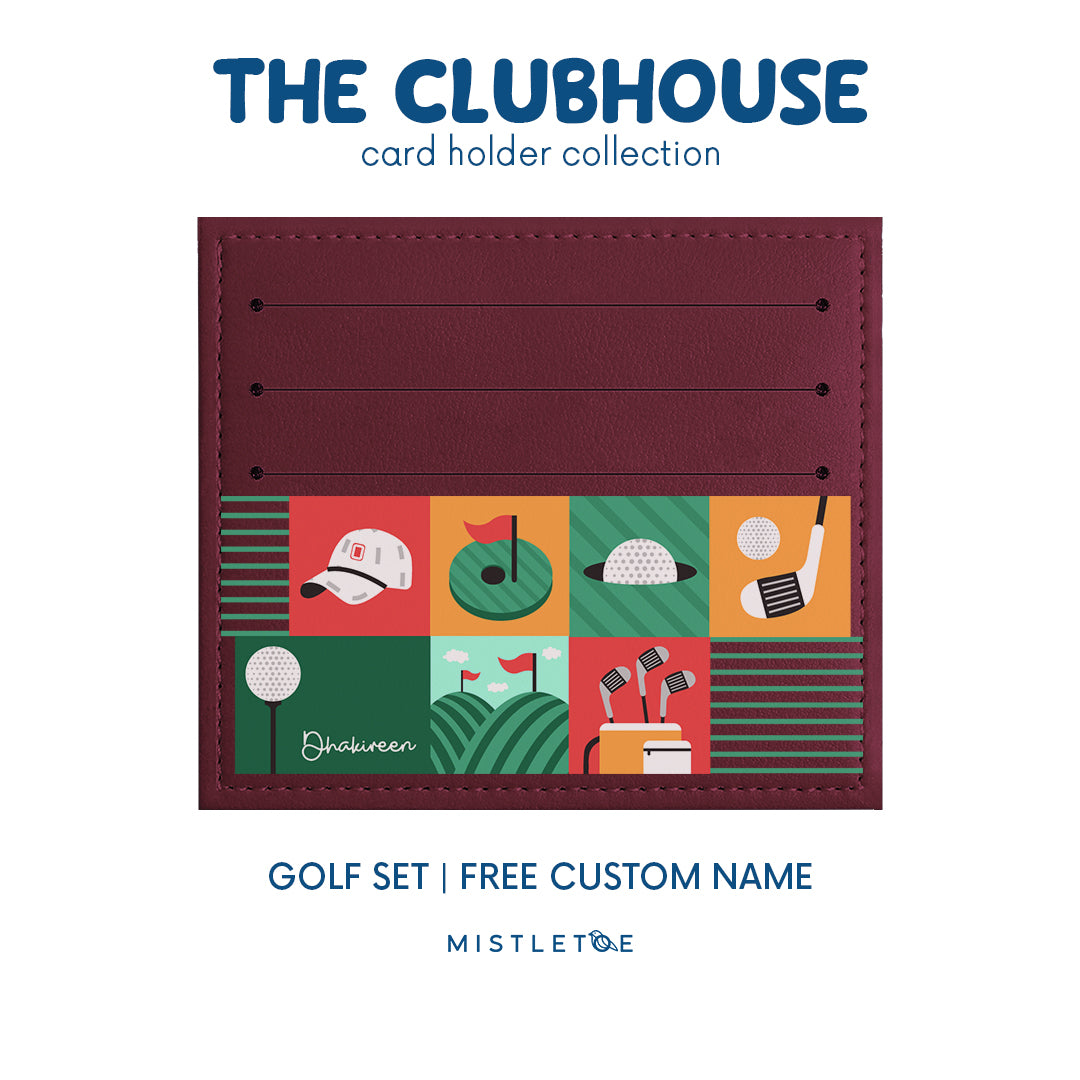 Golf Set - Card Holder