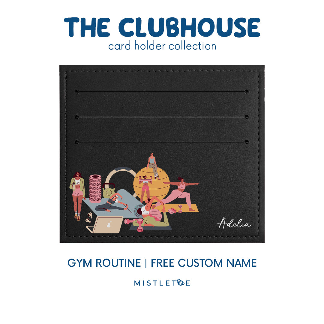 Gym Routine - Card Holder