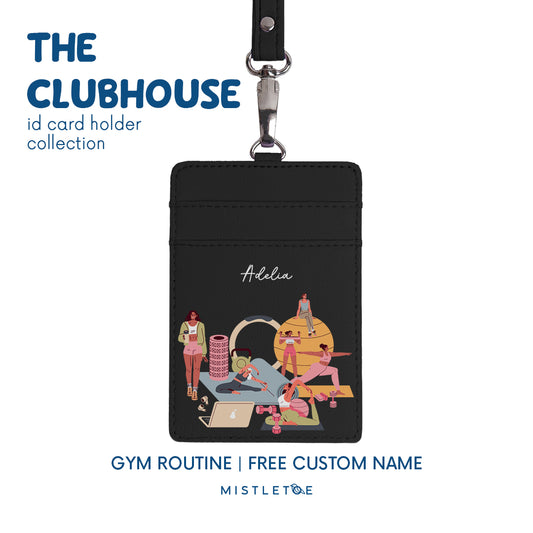 Gym Routine - ID Card Holder | Lanyard