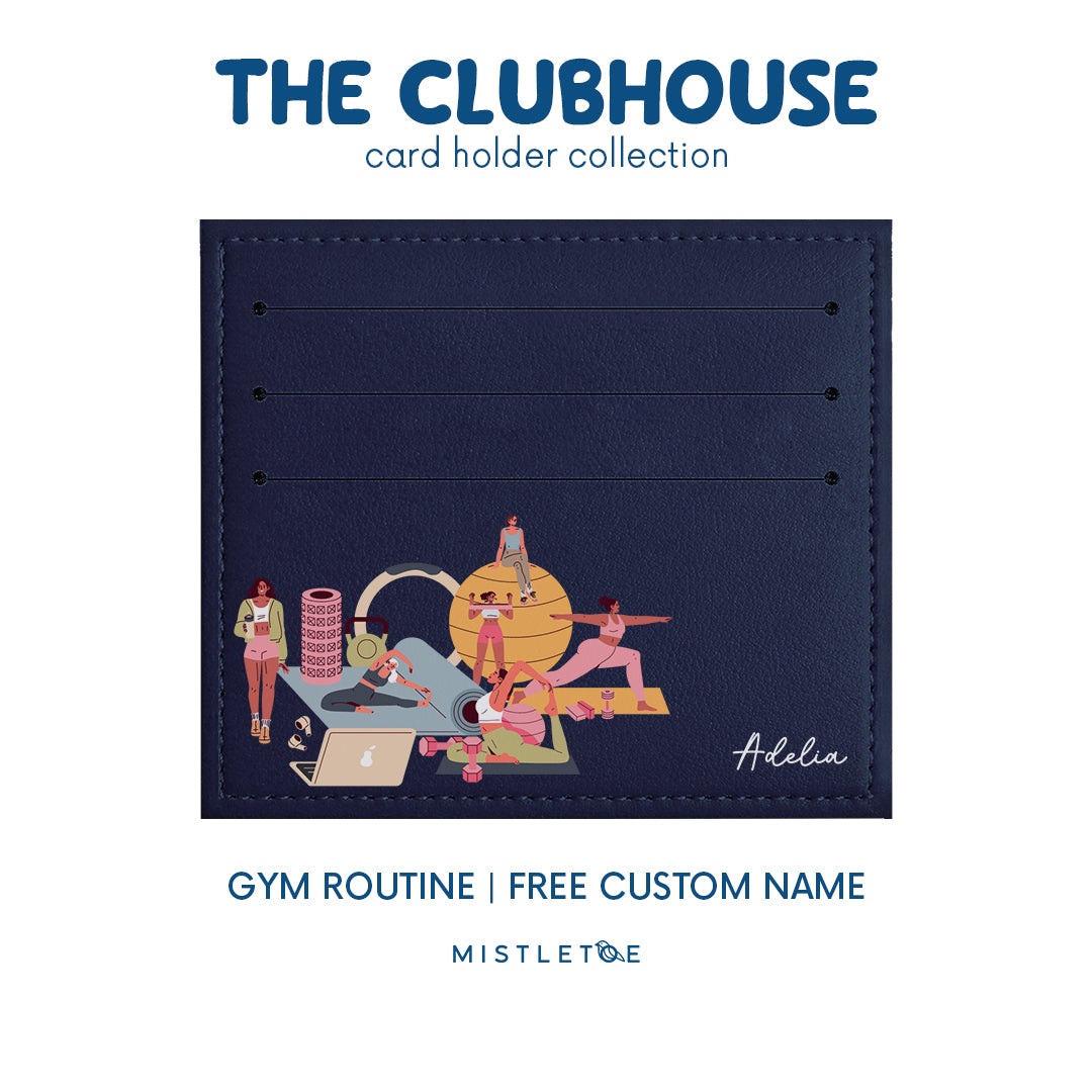 Gym Routine - Card Holder
