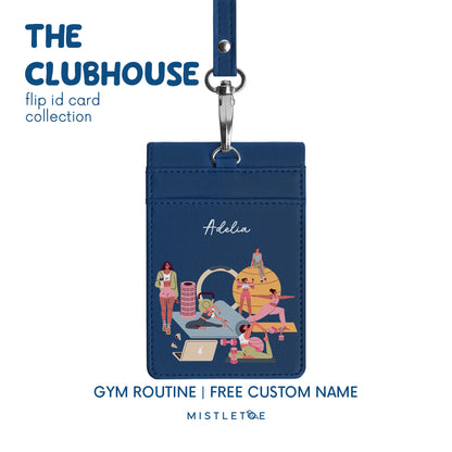 Gym Routine - Flip ID Card | Lanyard
