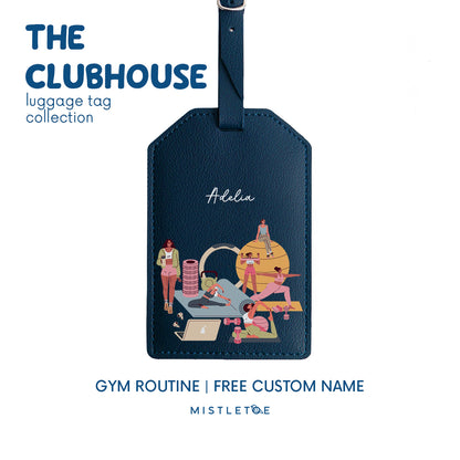 Gym Routine - Luggage Tag