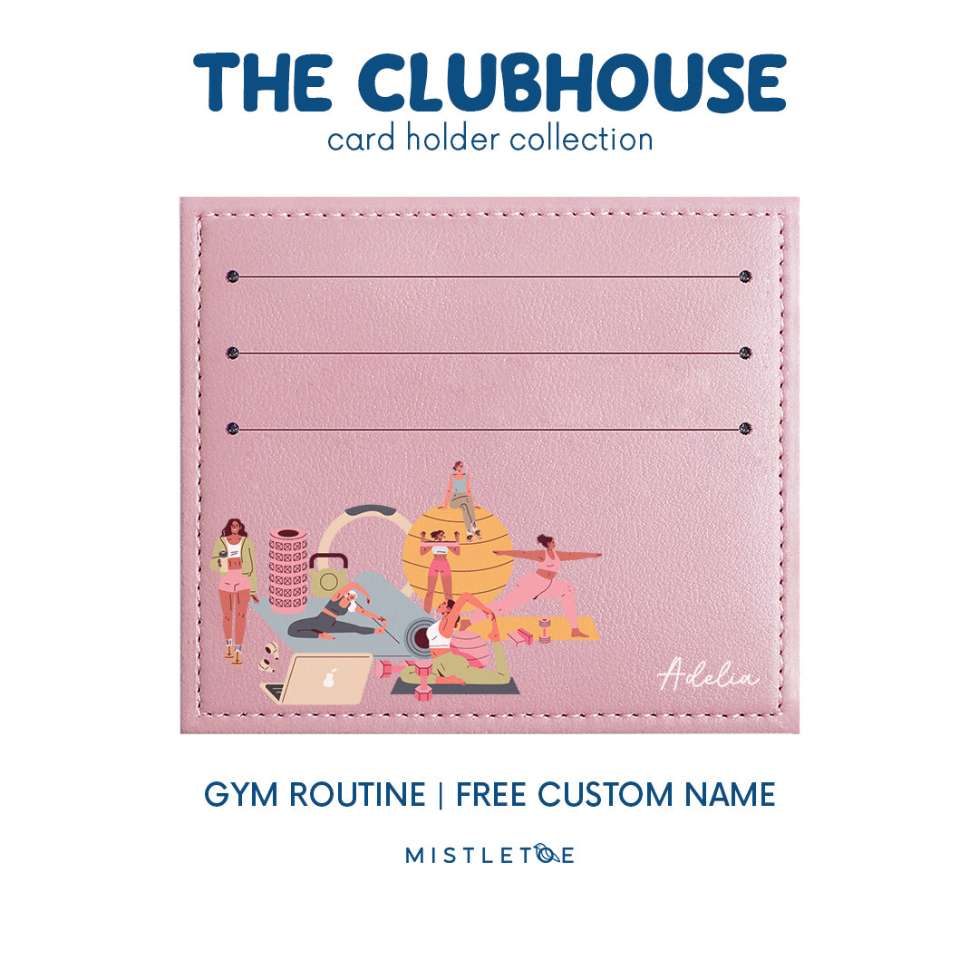Gym Routine - Card Holder
