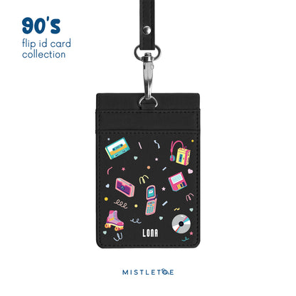 Happy 90's - Flip ID Card | Lanyard