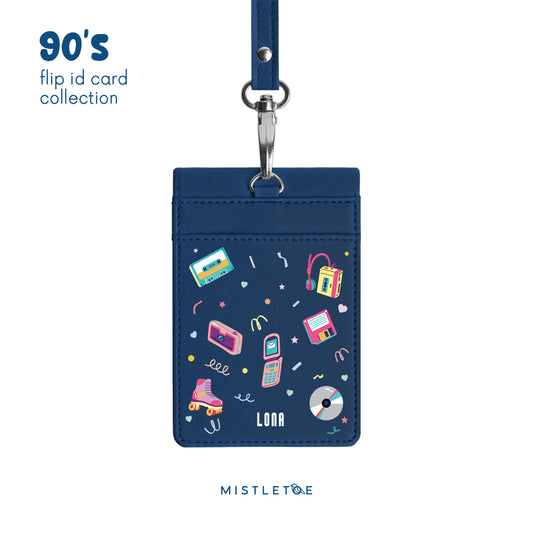 Happy 90's - Flip ID Card | Lanyard