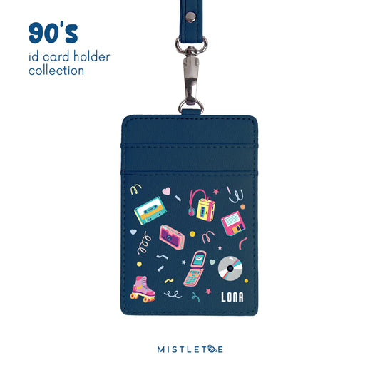 Happy 90's - ID Card Holder | Lanyard