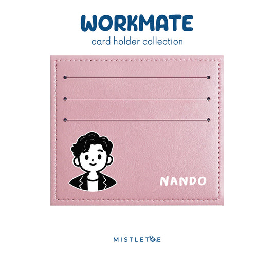 Happy Boy - Card Holder - Blossom Pink