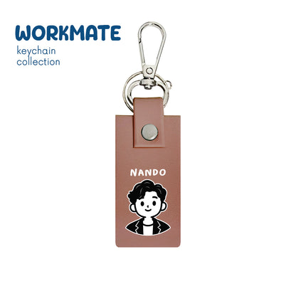 Happy Boy - Keychain - Blossom Pink