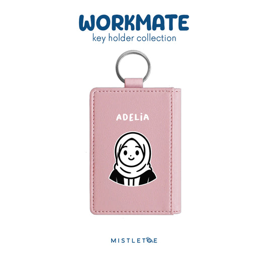 Hijab Girl - Key Holder - Blossom Pink