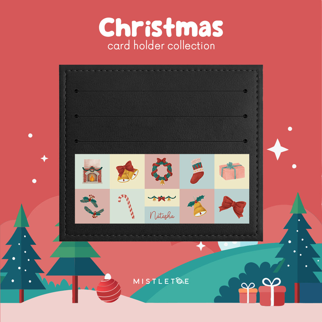 Holiday Montage - Card Holder