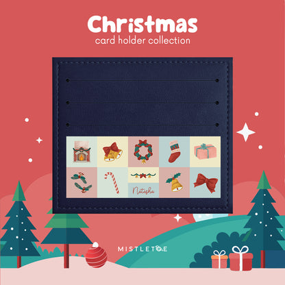 Holiday Montage - Card Holder