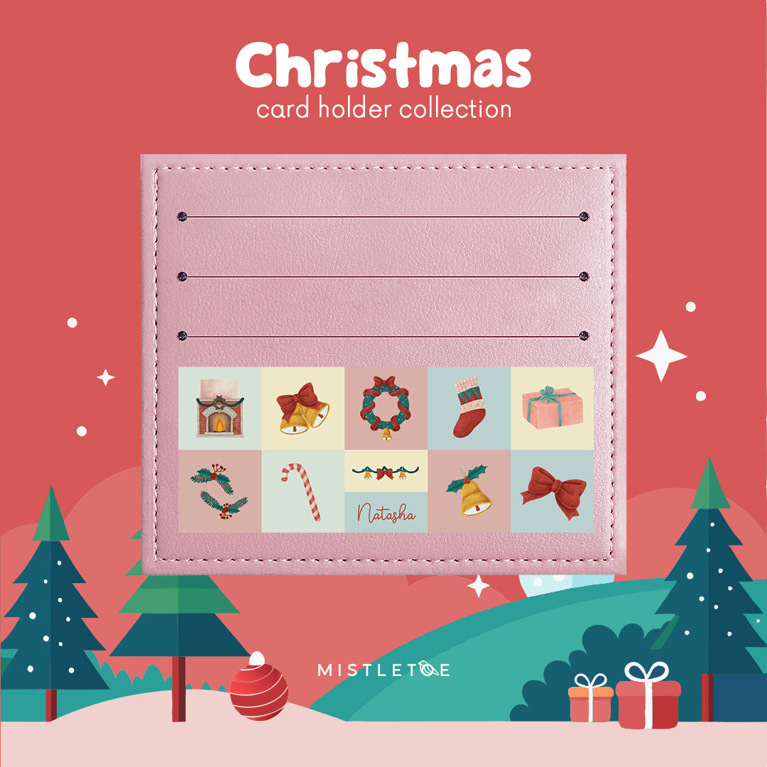 Holiday Montage - Card Holder