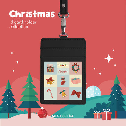 Holiday Montage - ID Card Holder | Lanyard