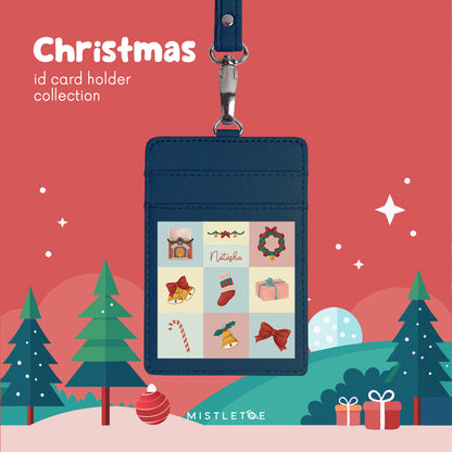 Holiday Montage - ID Card Holder | Lanyard