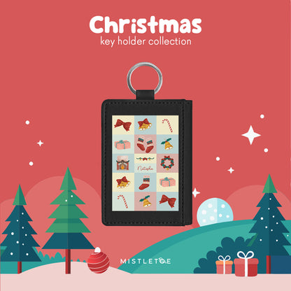Holiday Montage - Key Holder