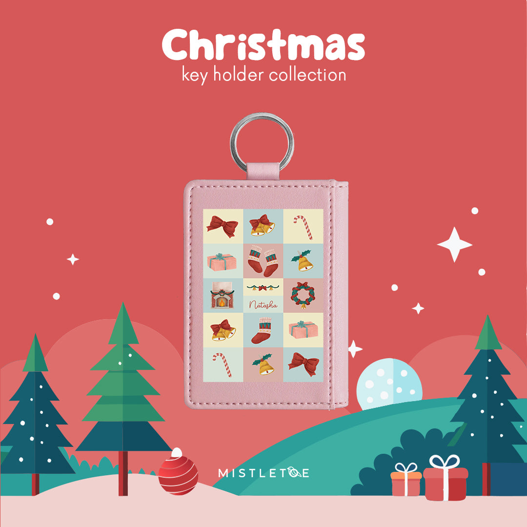 Holiday Montage - Key Holder