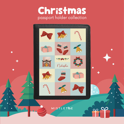 Holiday Montage - Passport Holder