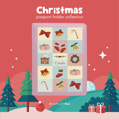 Holiday Montage - Passport Holder