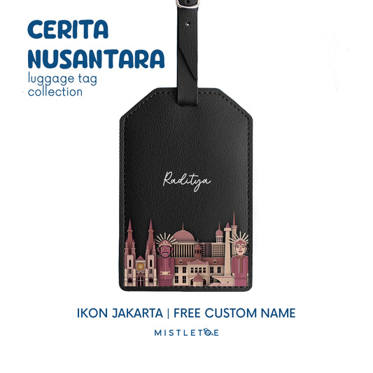 Ikon Jakarta - Luggage Tag