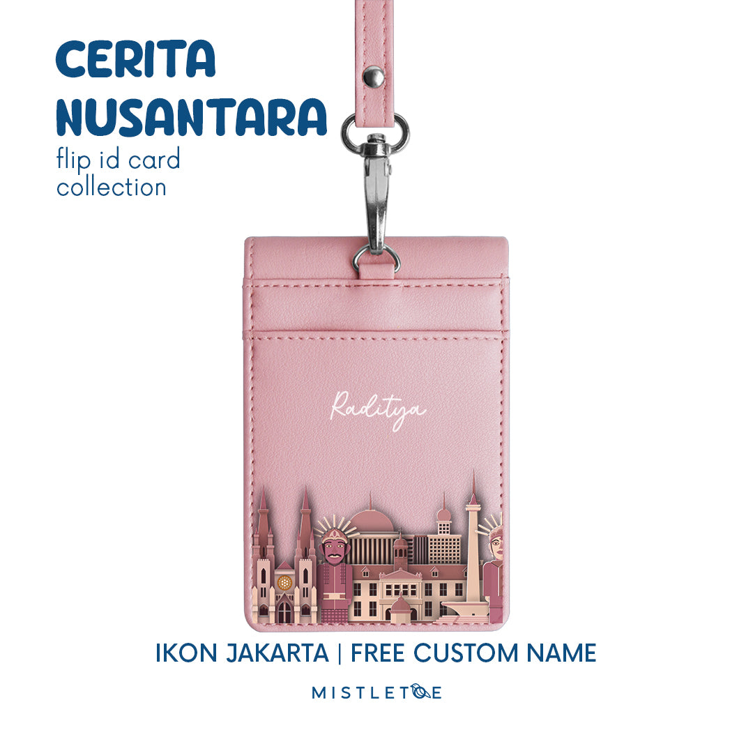 Ikon Jakarta - Flip ID Card | Lanyard