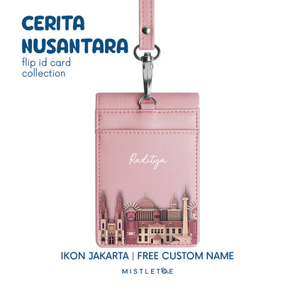 Ikon Jakarta - Flip ID Card | Lanyard