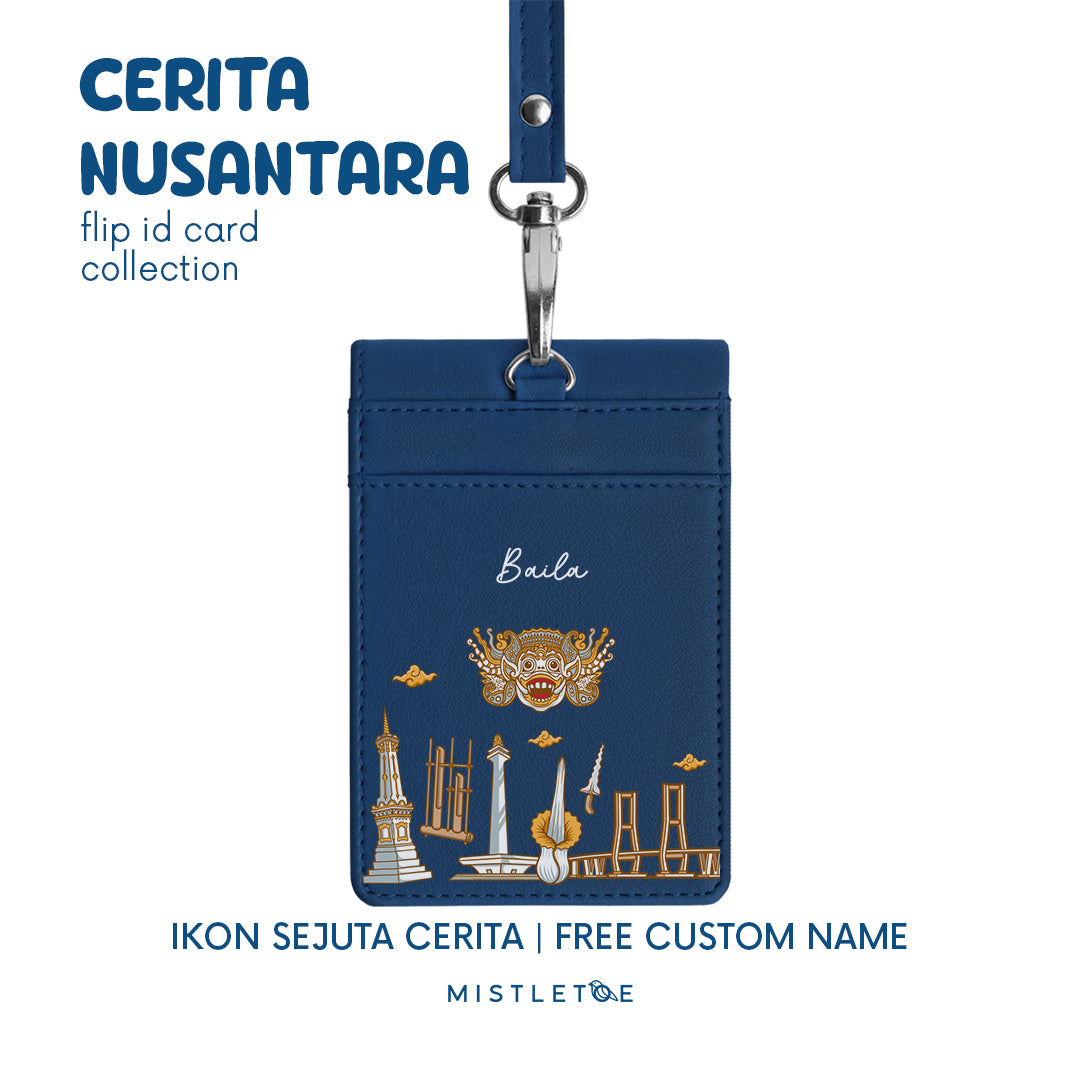 Ikon Sejuta Cerita - Flip ID Card | Lanyard