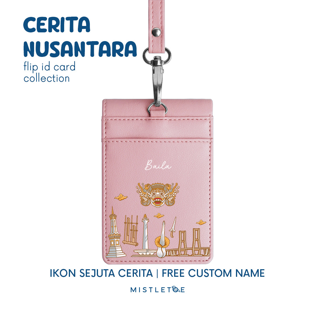 Ikon Sejuta Cerita - Flip ID Card | Lanyard