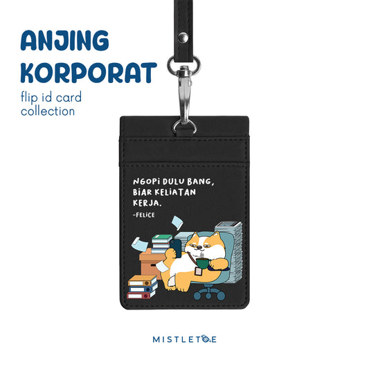Info Ngopi - Flip ID Card | Lanyard
