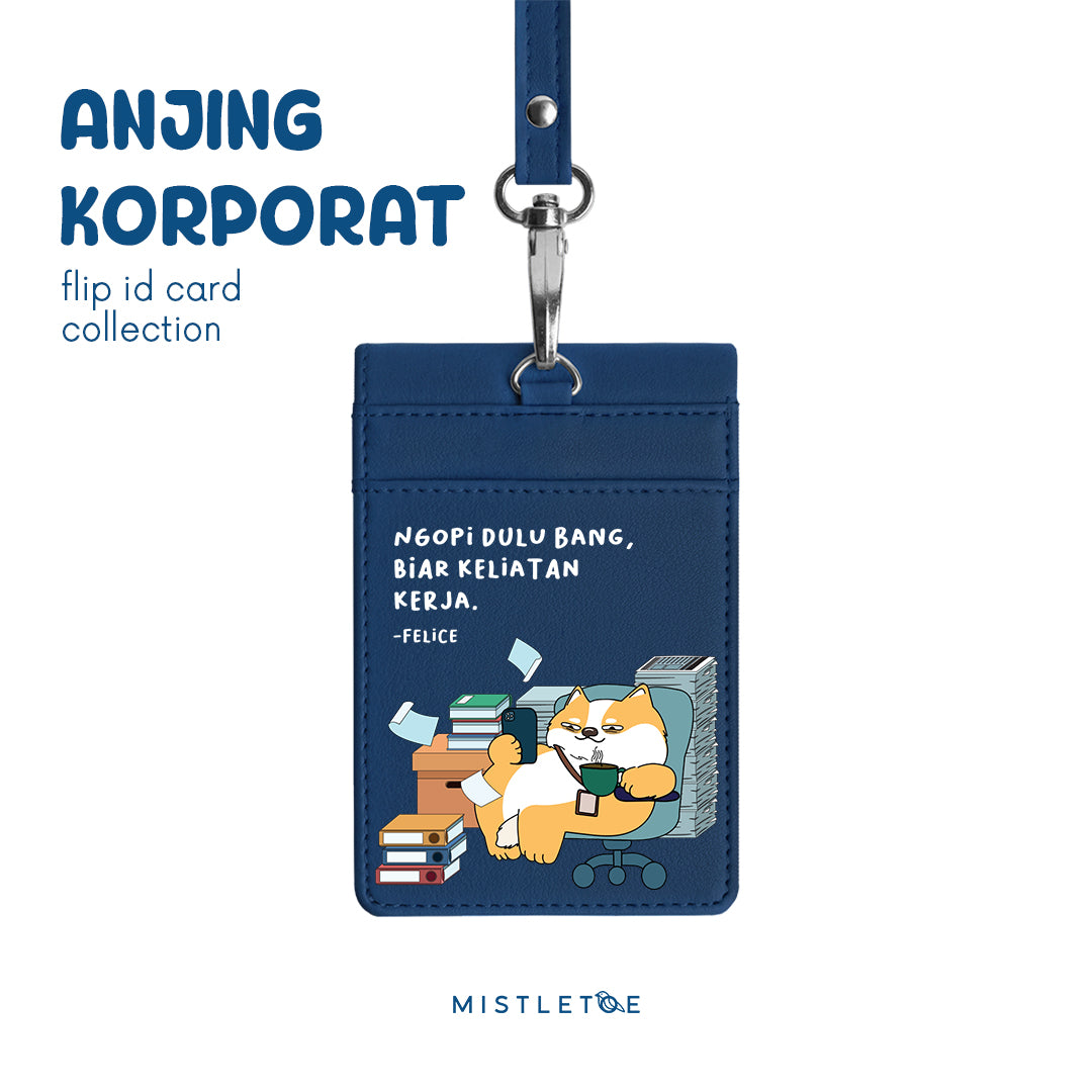 Info Ngopi - Flip ID Card | Lanyard