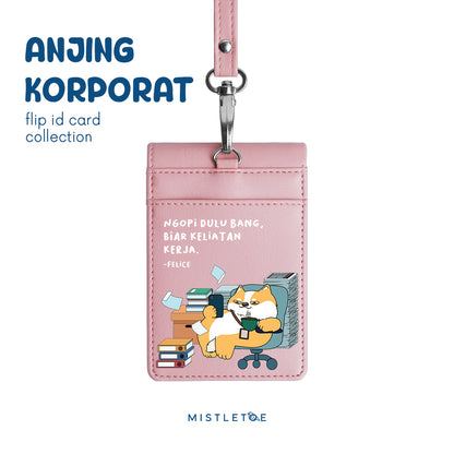 Info Ngopi - Flip ID Card | Lanyard
